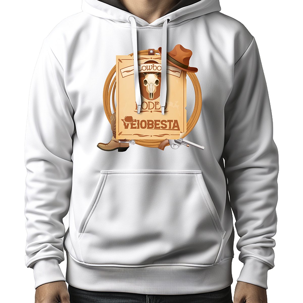 MOLETOM MASCULINO COWBOY RODEO STAND