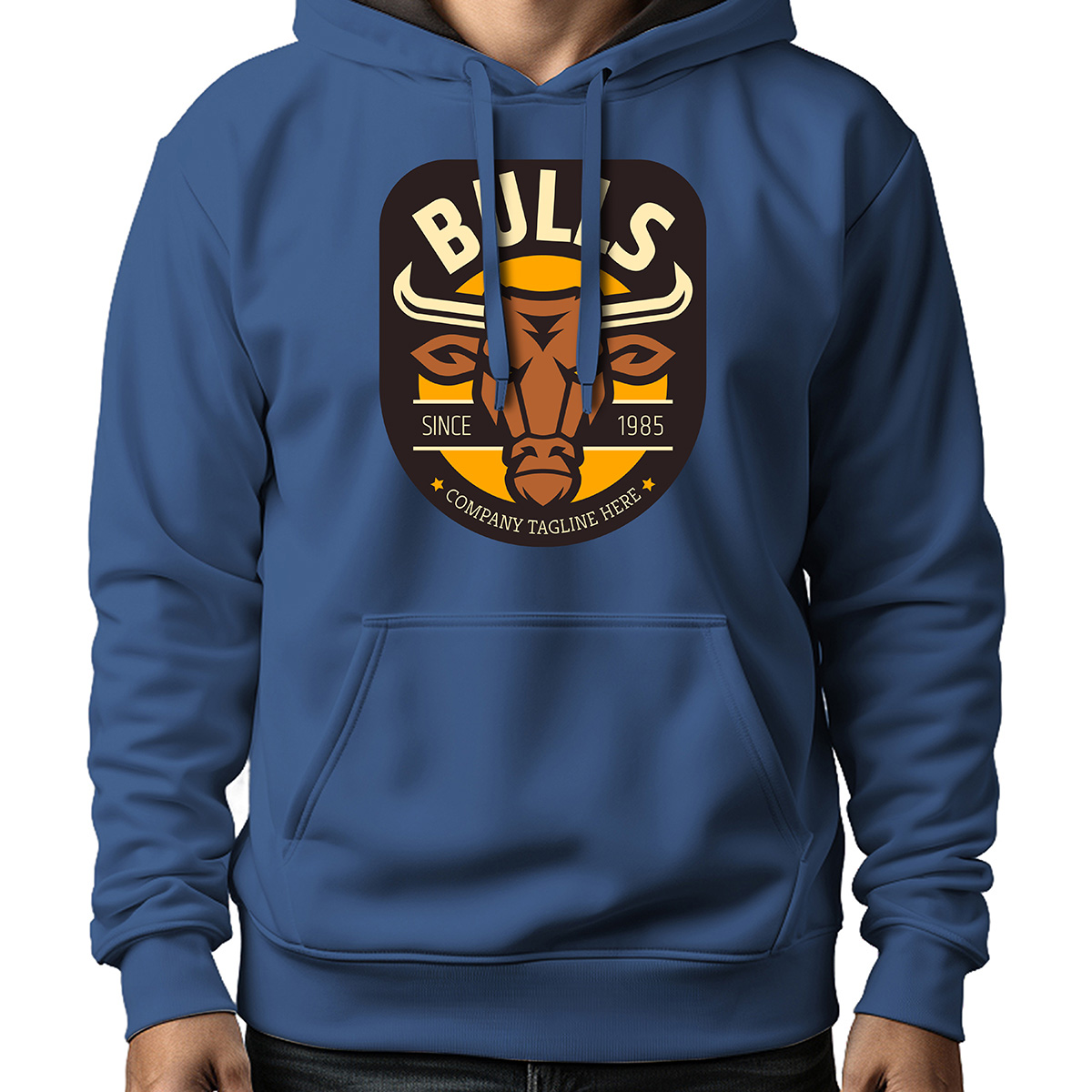 MOLETOM MASCULINO BULL SINCE 1985