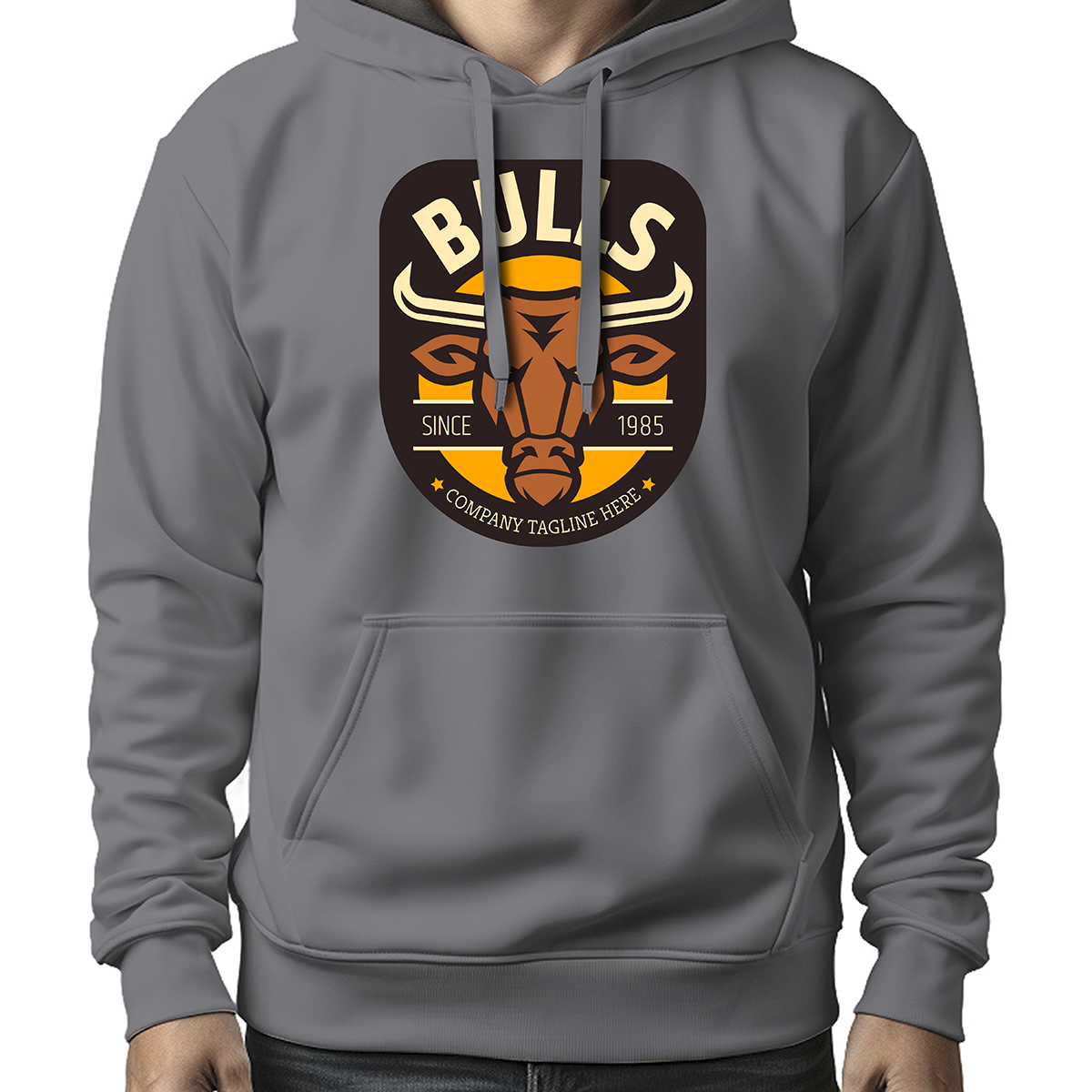 MOLETOM MASCULINO BULL SINCE 1985
