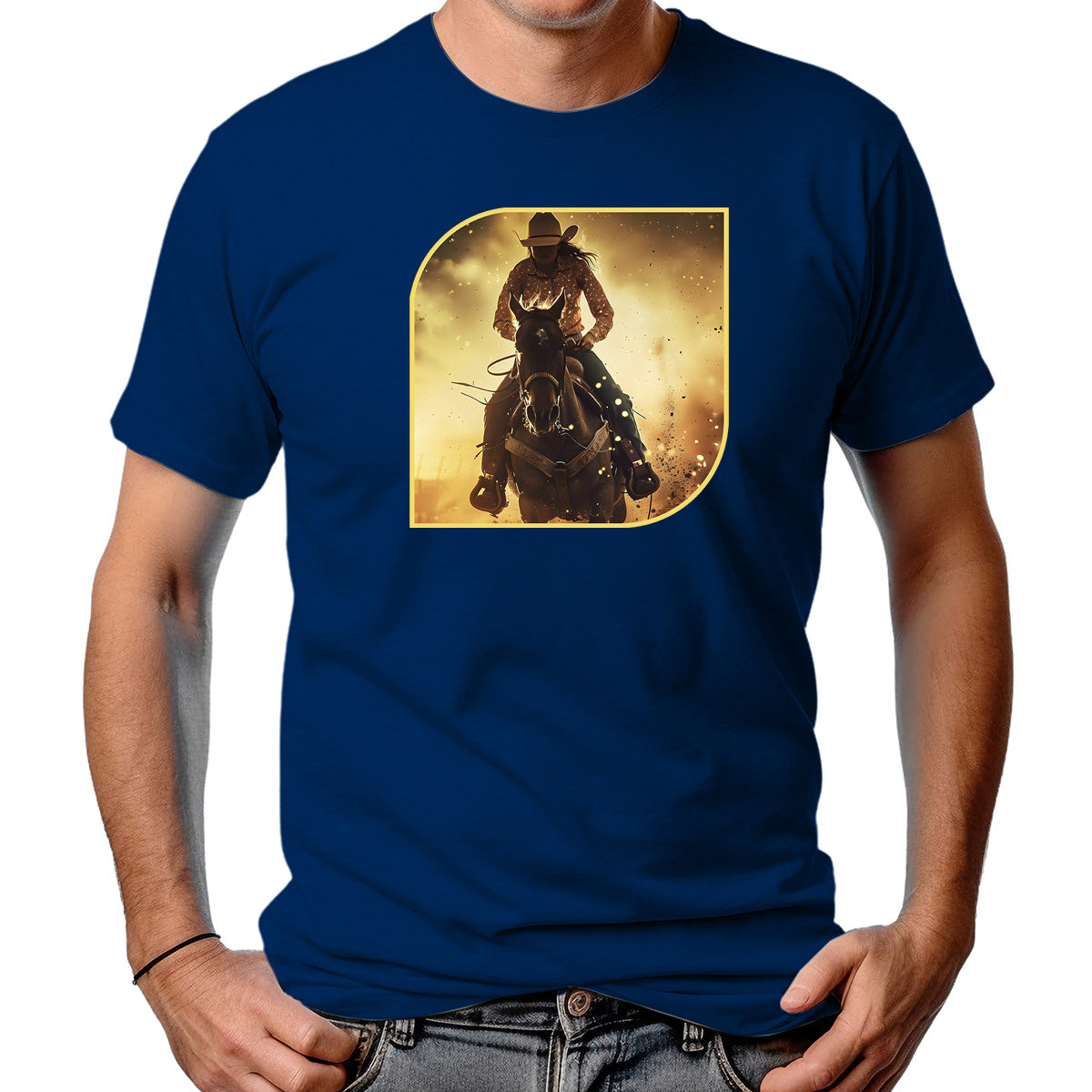 CAMISETA MASCULINA CAVALO DE GUERRA