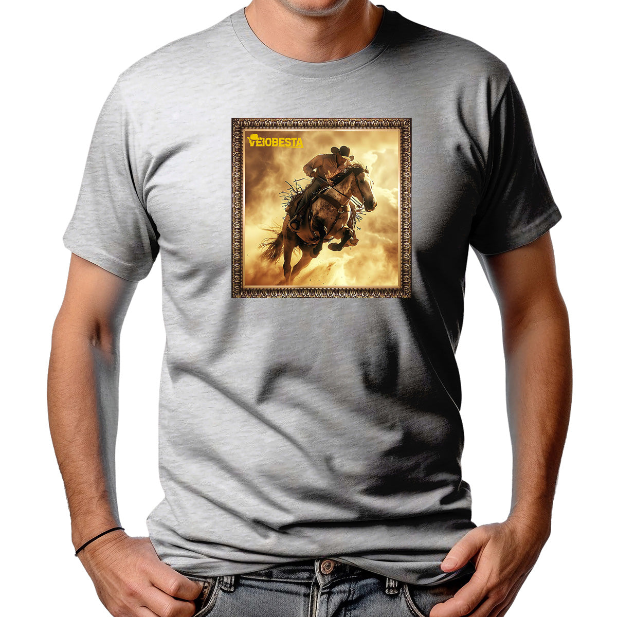 CAMISETA MASCULINA CAVALO DE GUERRA 2