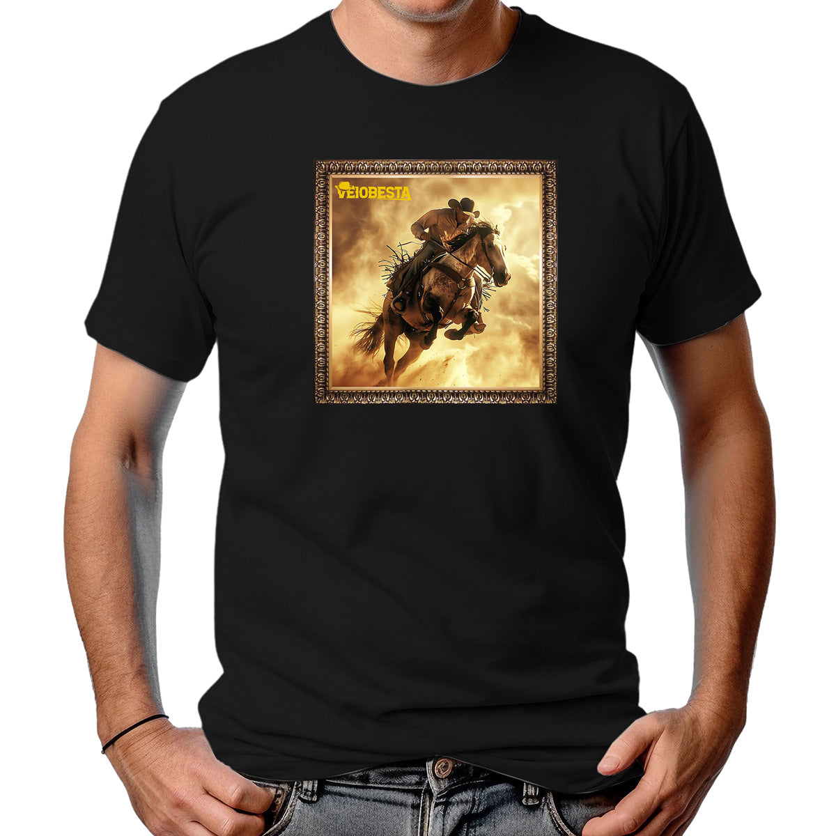 CAMISETA MASCULINA CAVALO DE GUERRA 2