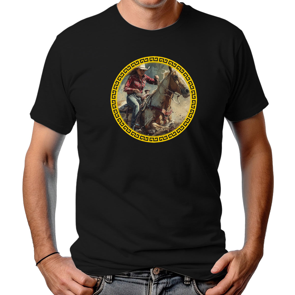 CAMISETA MASCULINA CAVALO DE GUERRA 3