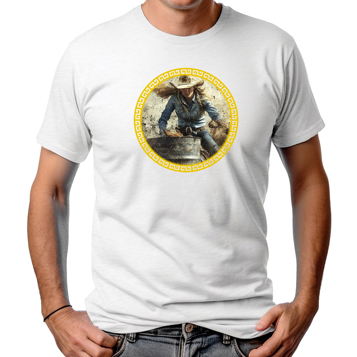 CAMISETA MASCULINA CAVALEIRA DE GUERRA