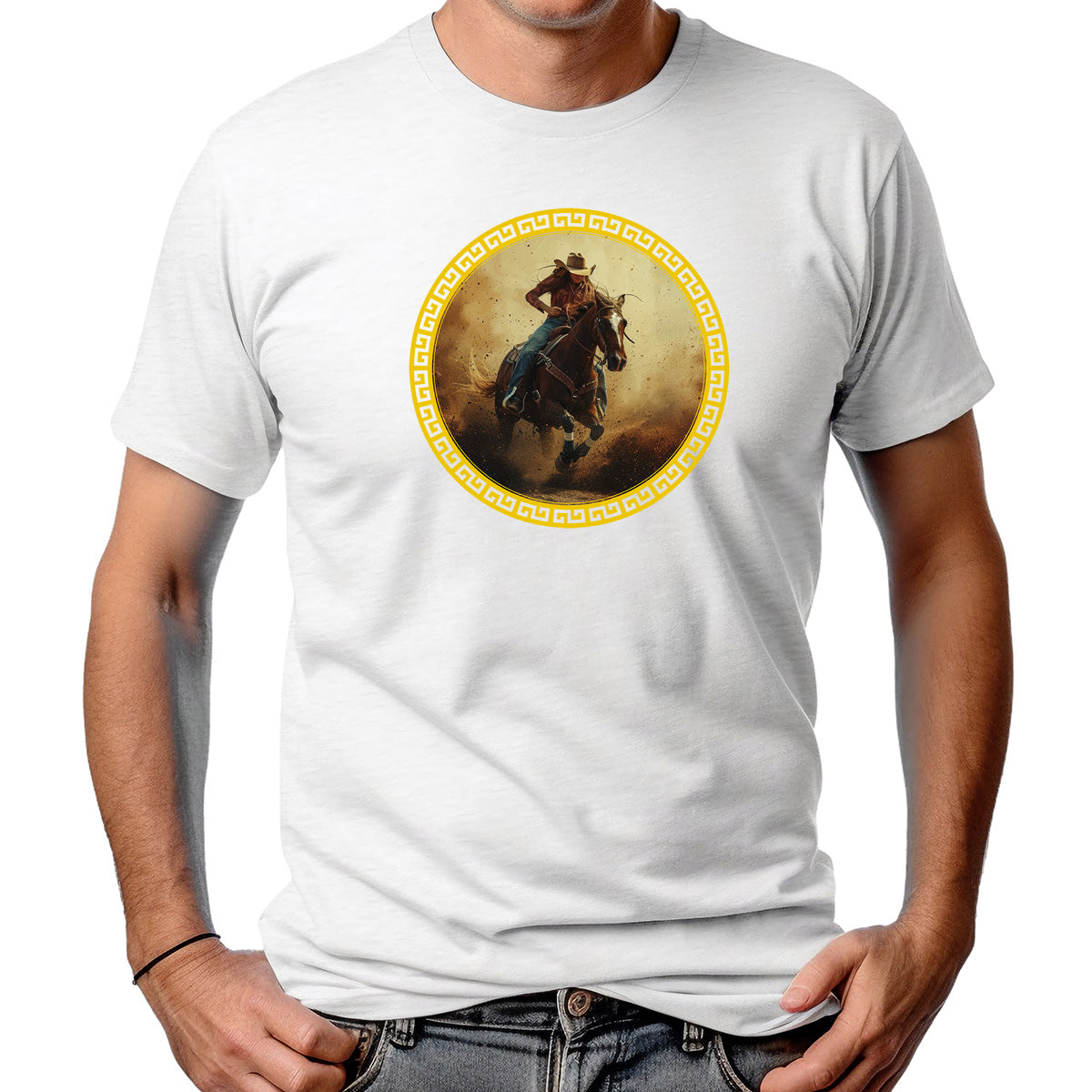 CAMISETA MASCULINA CAVALEIRA DE GUERRA 2