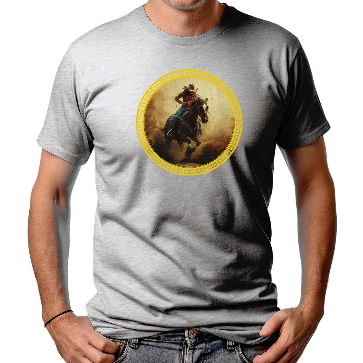 CAMISETA MASCULINA CAVALEIRA DE GUERRA 2