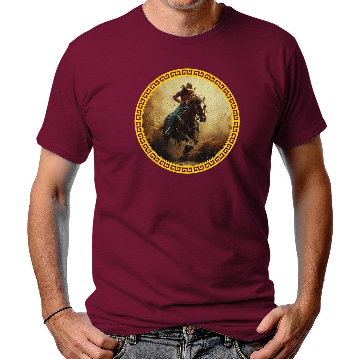 CAMISETA MASCULINA CAVALEIRA DE GUERRA 2