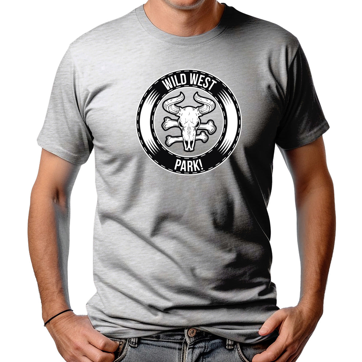 CAMISETA MASCULINA WILD WEST PARK