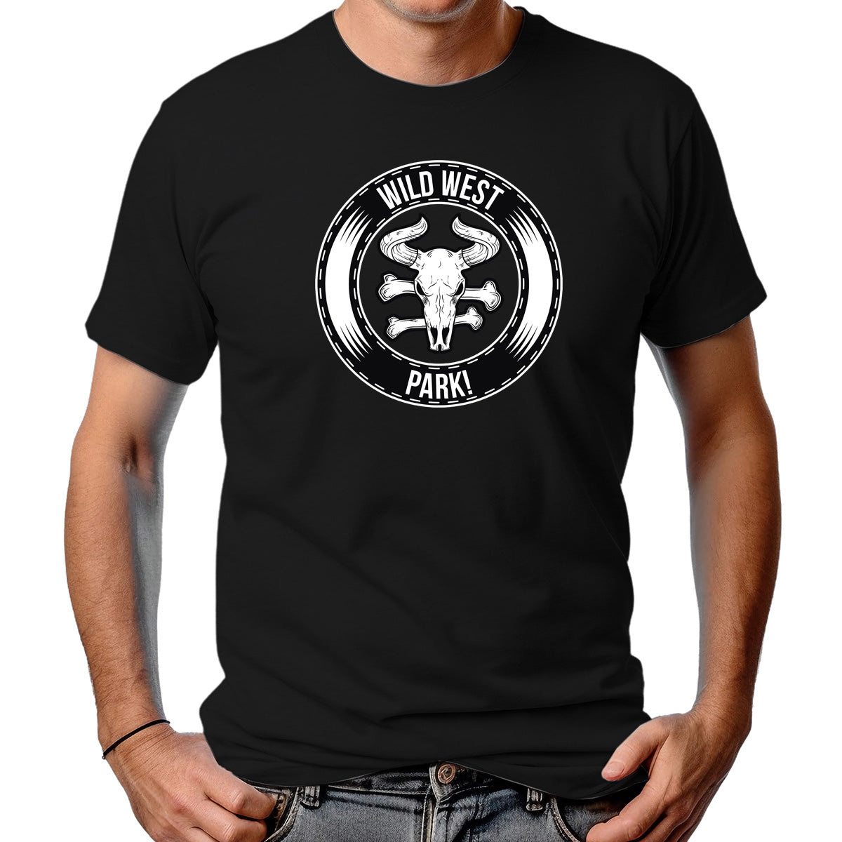 CAMISETA MASCULINA WILD WEST PARK