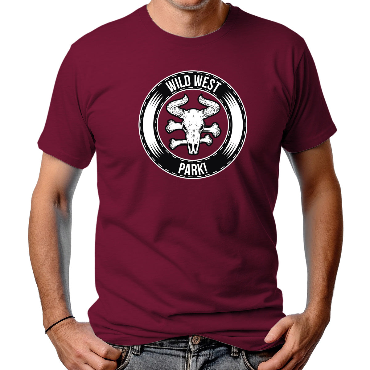 CAMISETA MASCULINA WILD WEST PARK