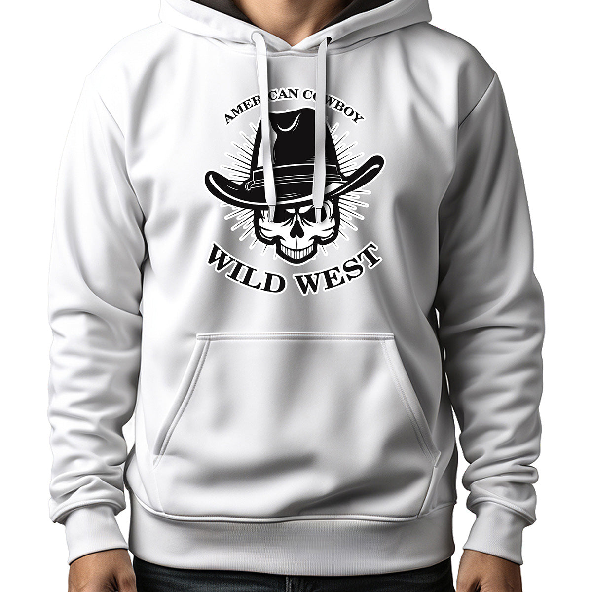 MOLETOM MASCULINO AMERICAN COWBOY WILD WEST