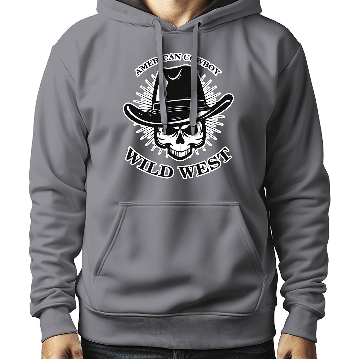 MOLETOM MASCULINO AMERICAN COWBOY WILD WEST