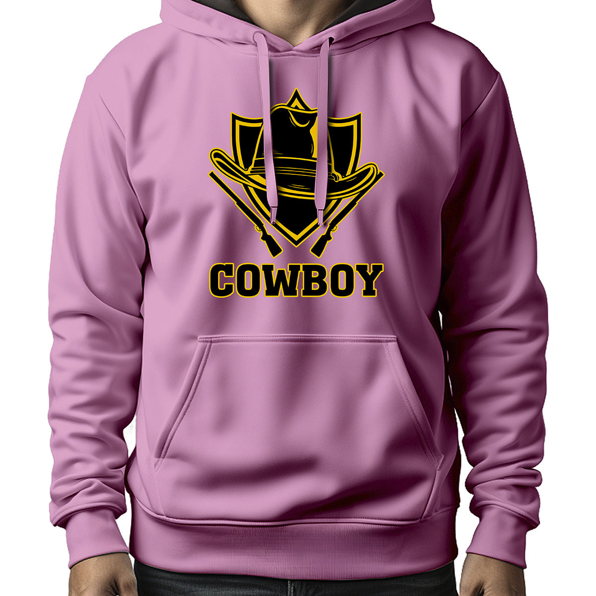 MOLETOM MASCULINO BRASÃO COWBOY