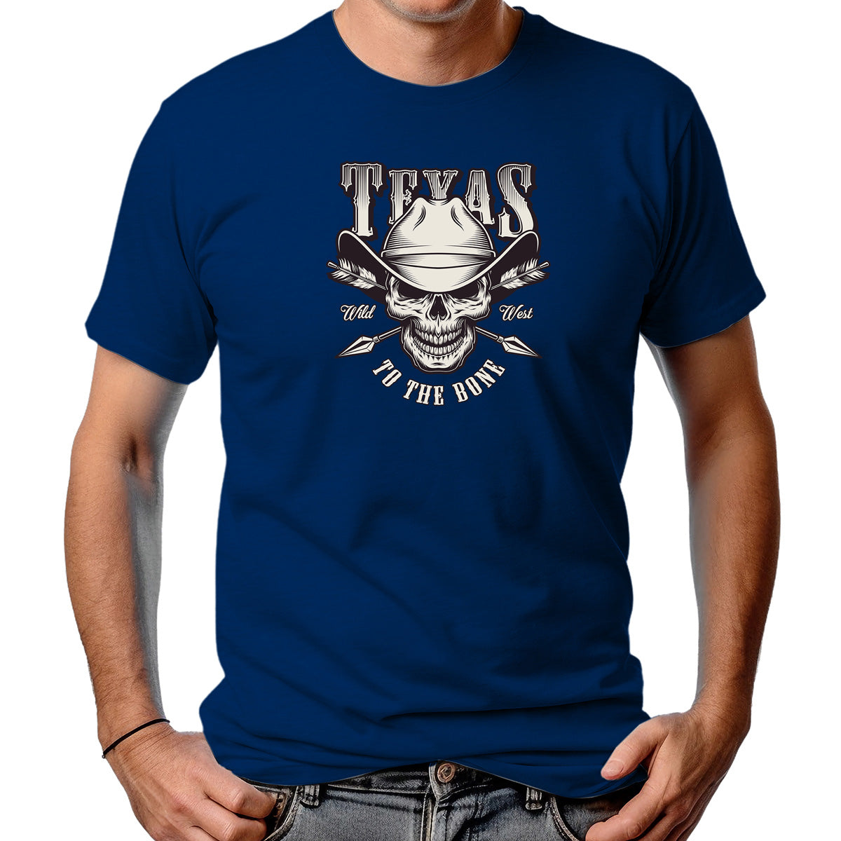CAMISETA MASCULINA TEXAS TO THE HUNT
