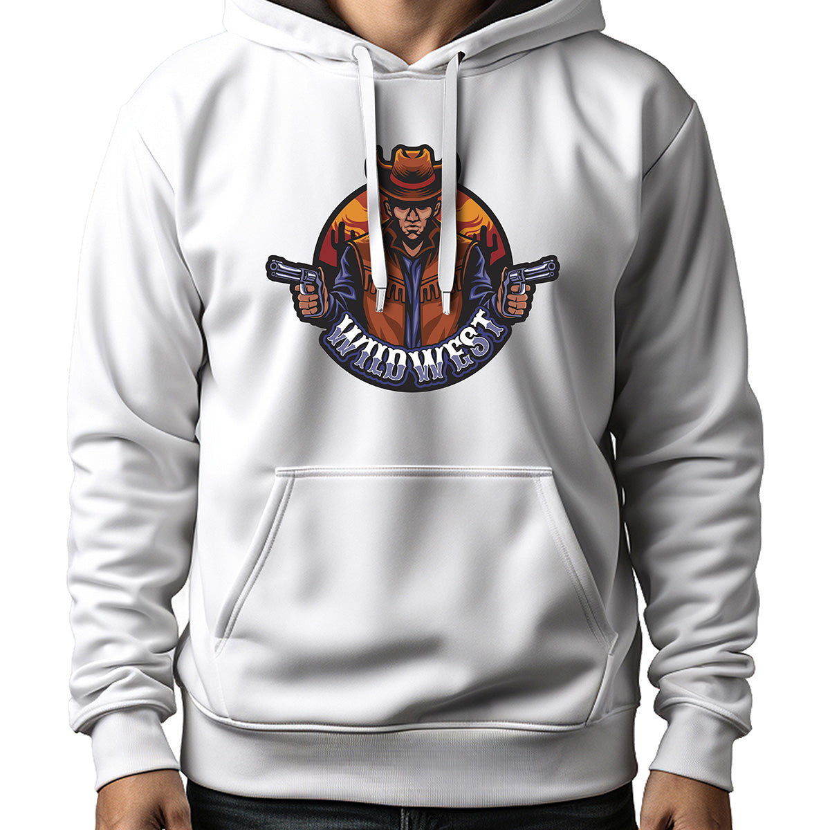 MOLETOM MASCULINO WILD WEST REDEMPTION