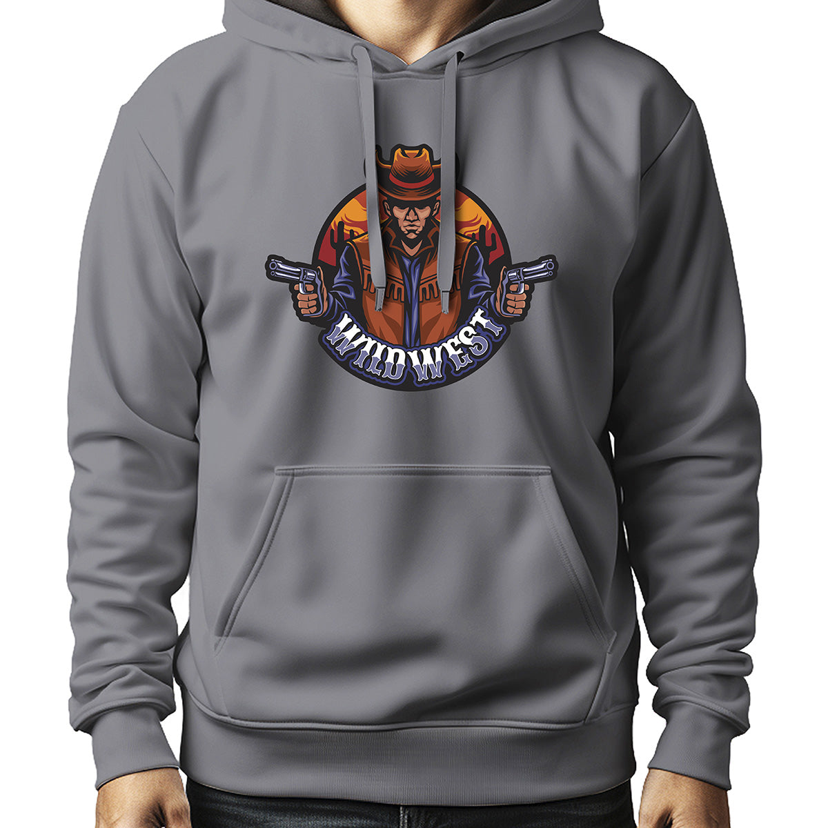 MOLETOM MASCULINO WILD WEST REDEMPTION