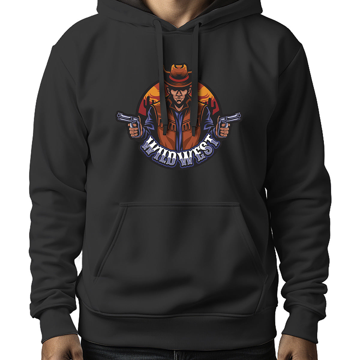 MOLETOM MASCULINO WILD WEST REDEMPTION