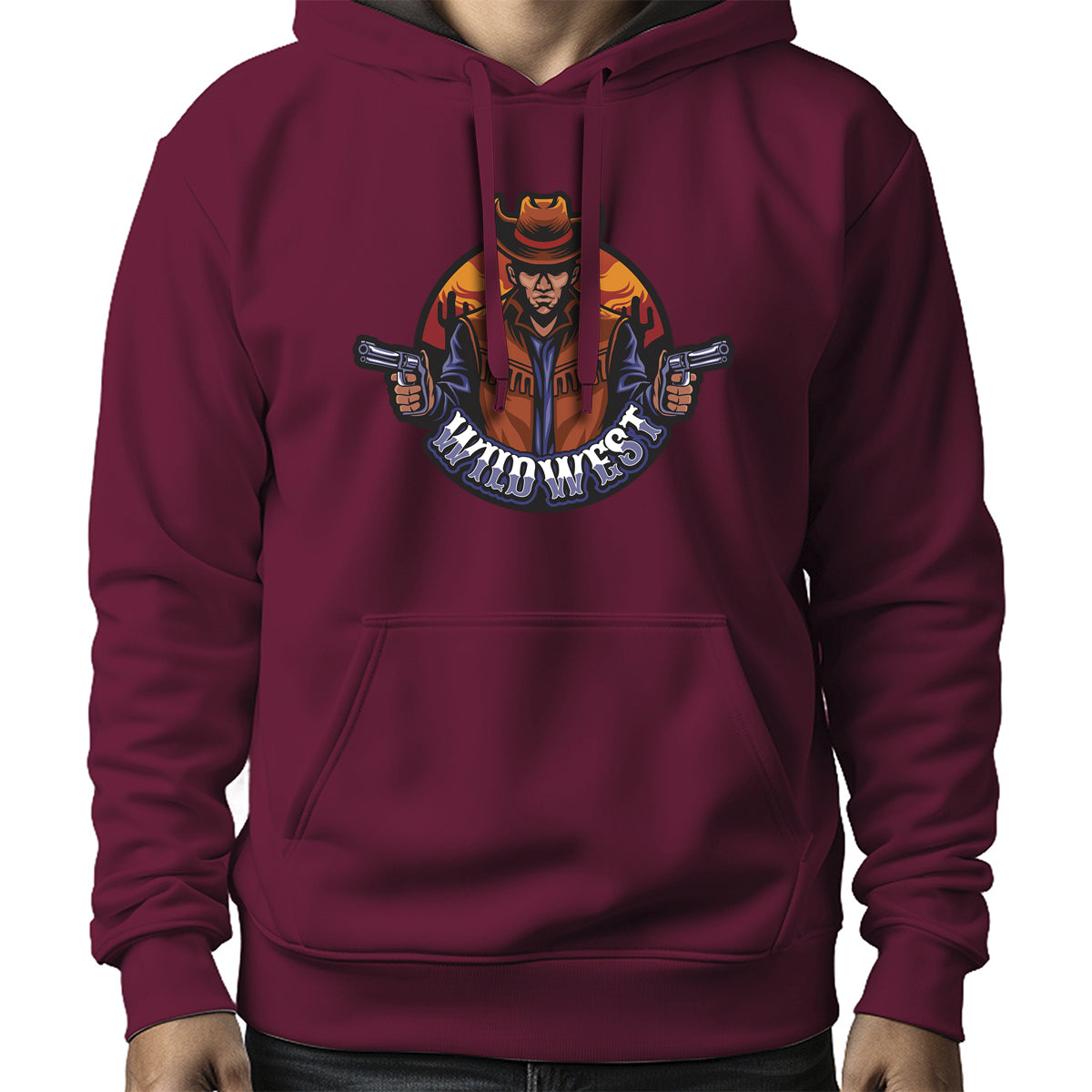 MOLETOM MASCULINO WILD WEST REDEMPTION