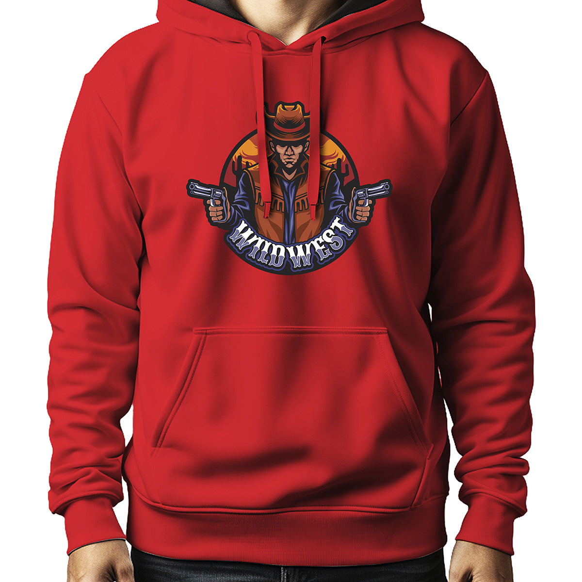 MOLETOM MASCULINO WILD WEST REDEMPTION