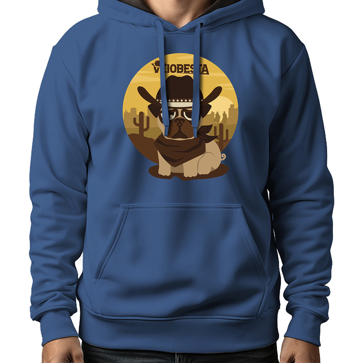 MOLETOM MASCULINO DOG WILD WEST
