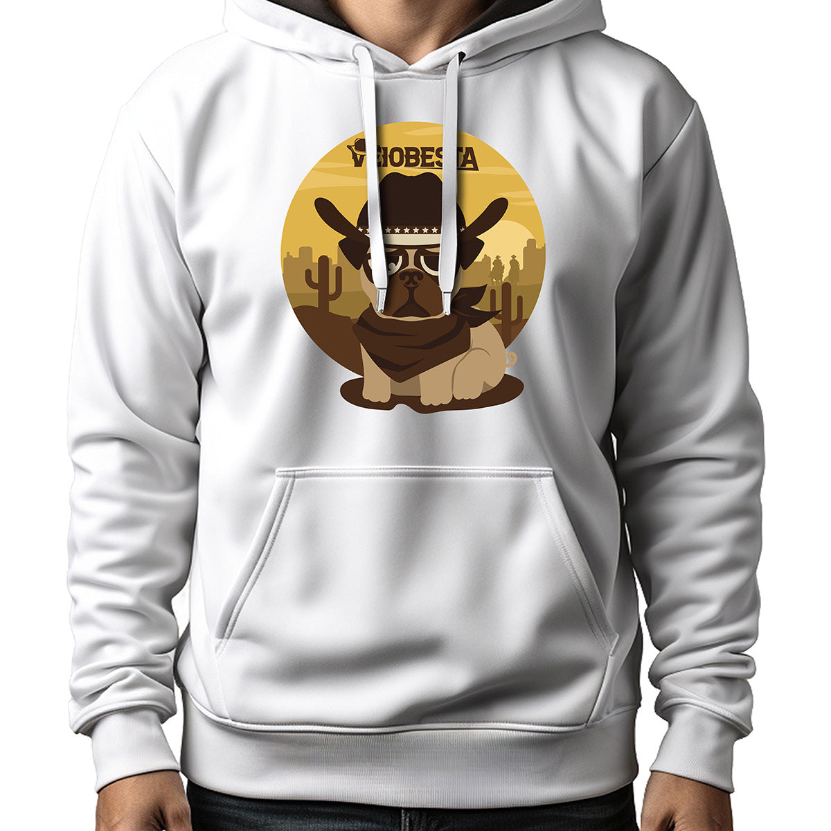 MOLETOM MASCULINO DOG WILD WEST