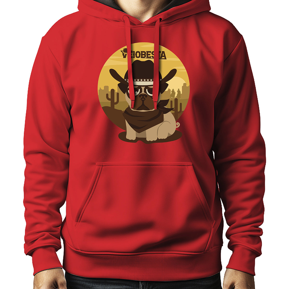 MOLETOM MASCULINO DOG WILD WEST