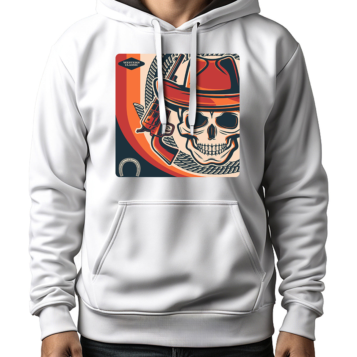MOLETOM MASCULINO STYLIZED SKULL