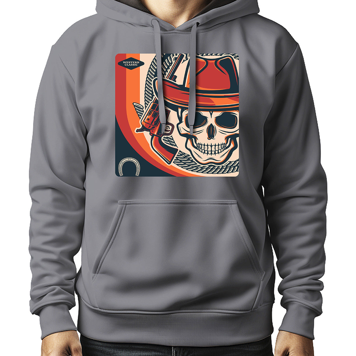 MOLETOM MASCULINO STYLIZED SKULL
