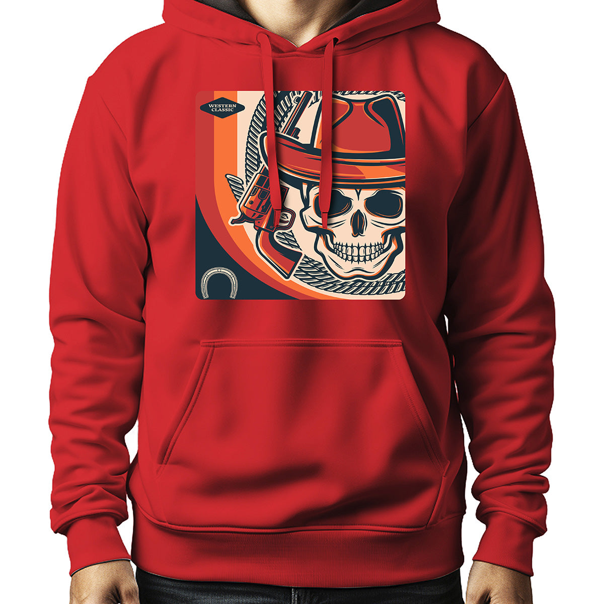 MOLETOM MASCULINO STYLIZED SKULL