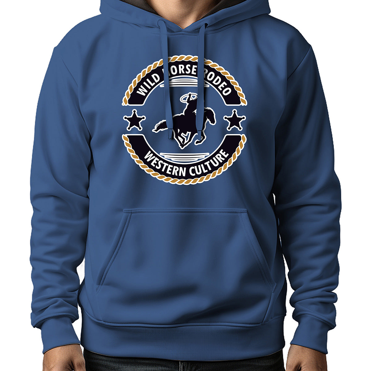MOLETOM MASCULINO WILD HORSE RODEO
