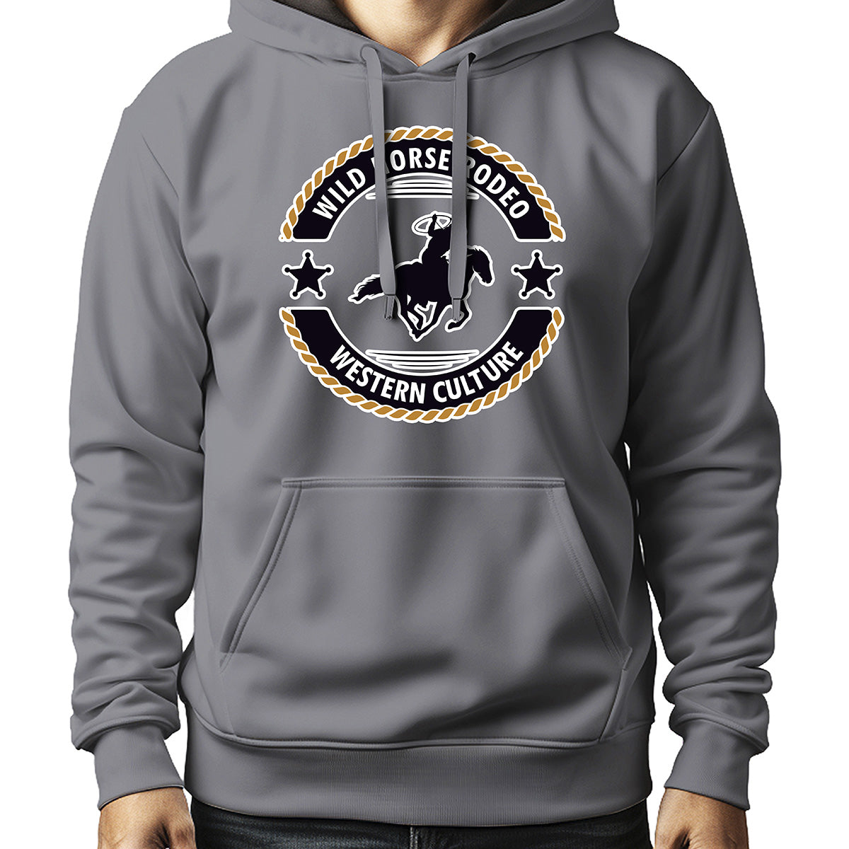 MOLETOM MASCULINO WILD HORSE RODEO