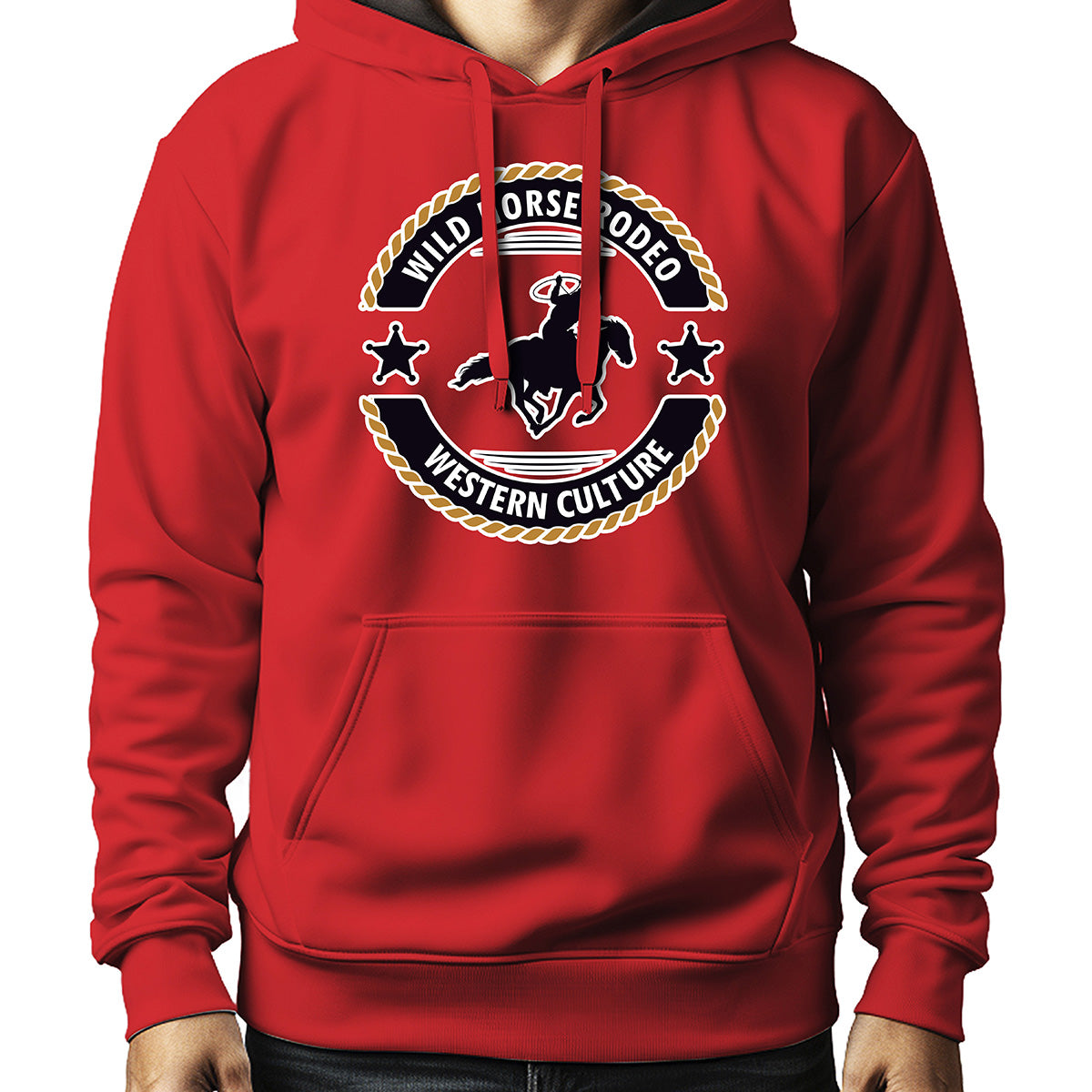 MOLETOM MASCULINO WILD HORSE RODEO