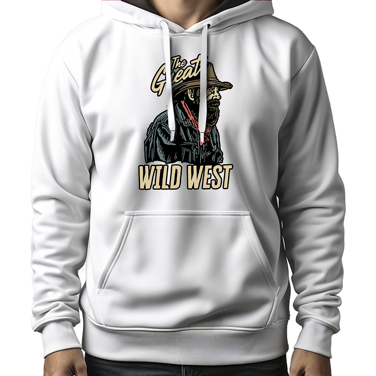 MOLETOM MASCULINO THE GREAT WILD WEST