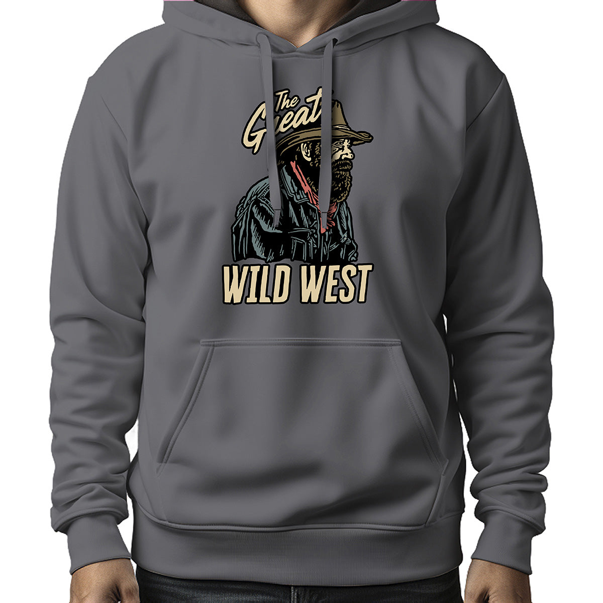 MOLETOM MASCULINO THE GREAT WILD WEST