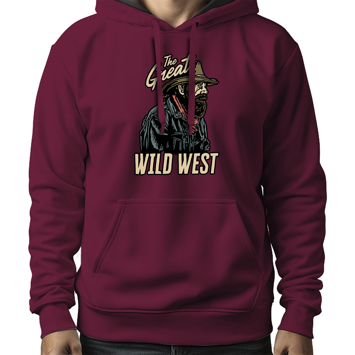 MOLETOM MASCULINO THE GREAT WILD WEST