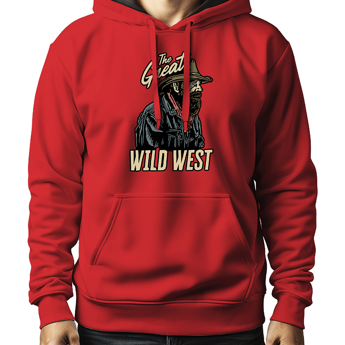 MOLETOM MASCULINO THE GREAT WILD WEST