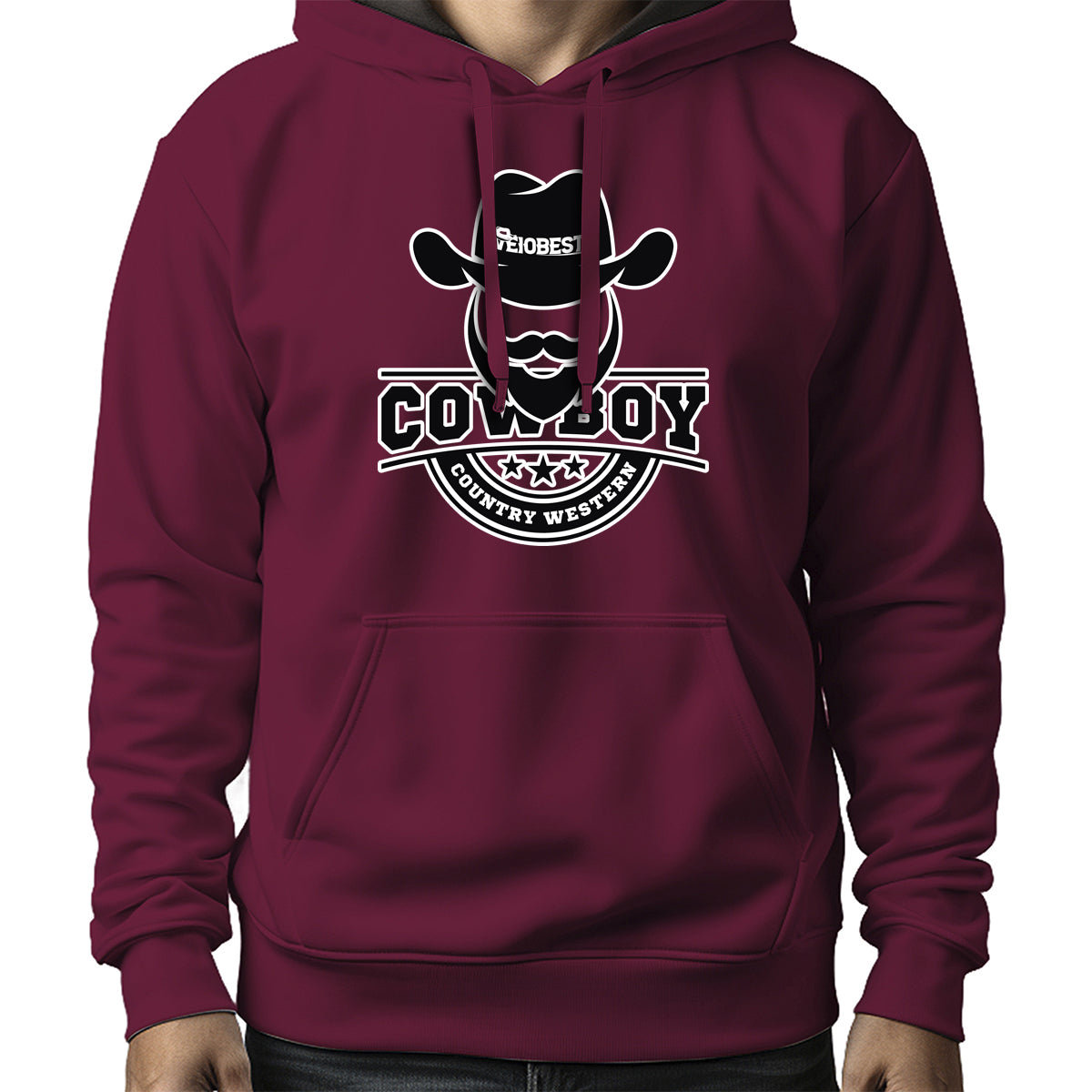 MOLETOM MASCULINO COWBOY COUNTRY WESTERN