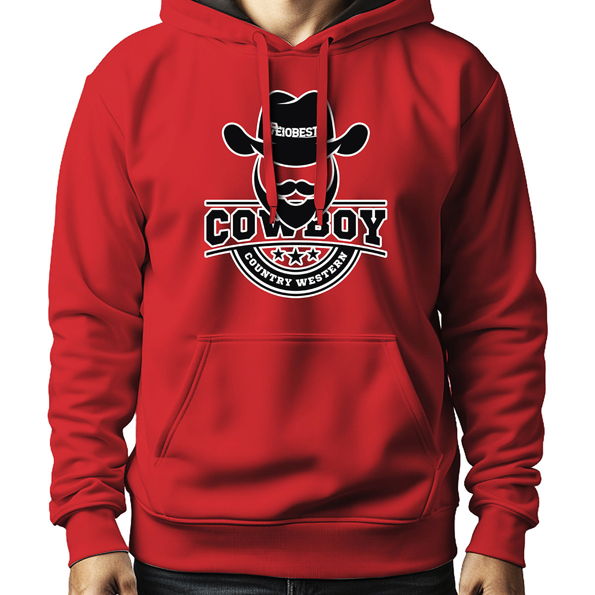 MOLETOM MASCULINO COWBOY COUNTRY WESTERN
