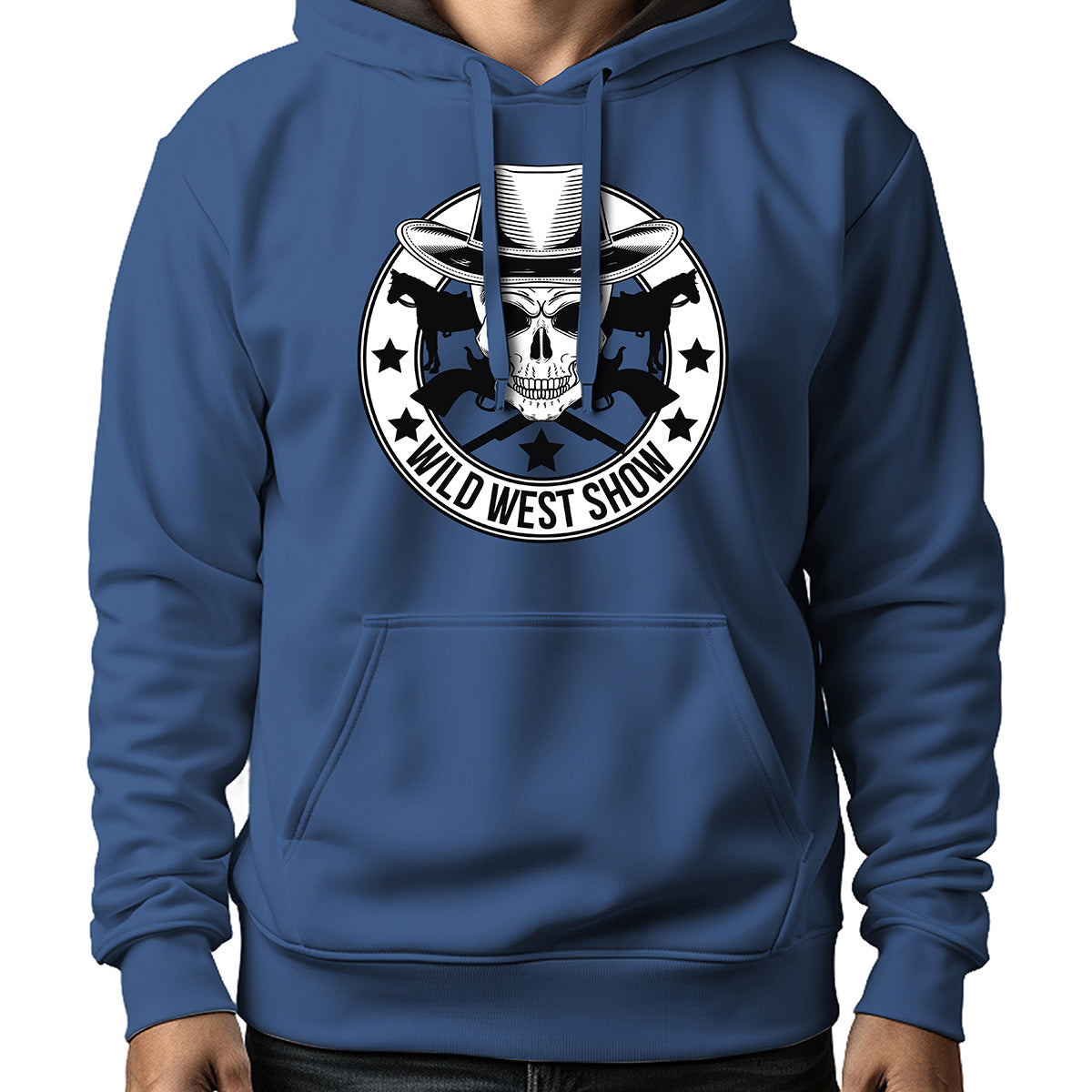 MOLETOM MASCULINO WILD WEST SHOW