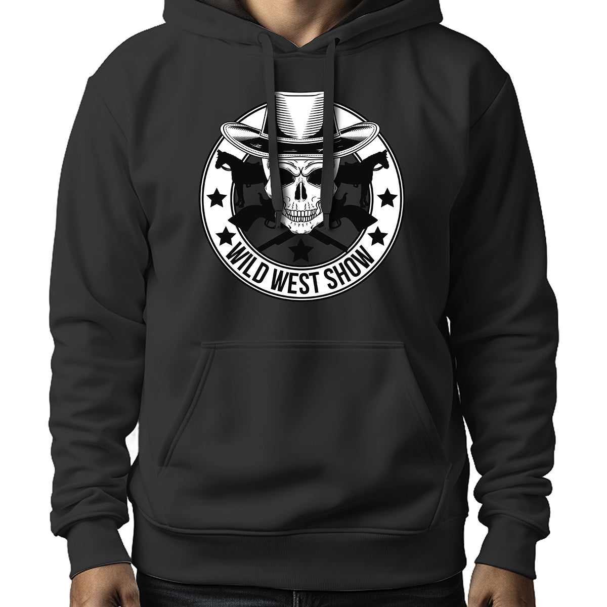 MOLETOM MASCULINO WILD WEST SHOW