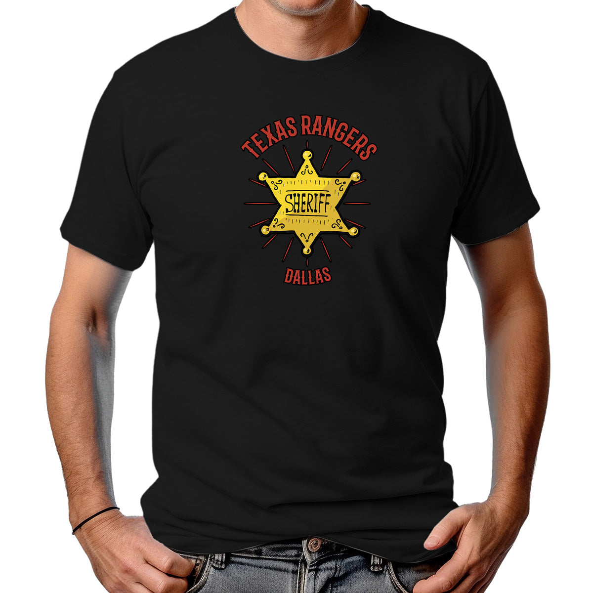 CAMISETA MASCULINA TEXAS RANGES DALLAS