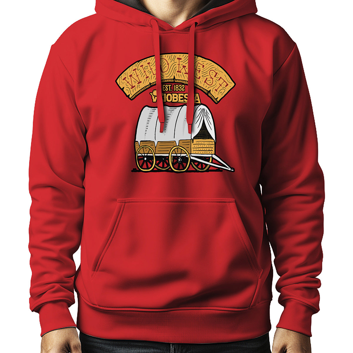 MOLETOM MASCULINO WILD WEST EST 1832