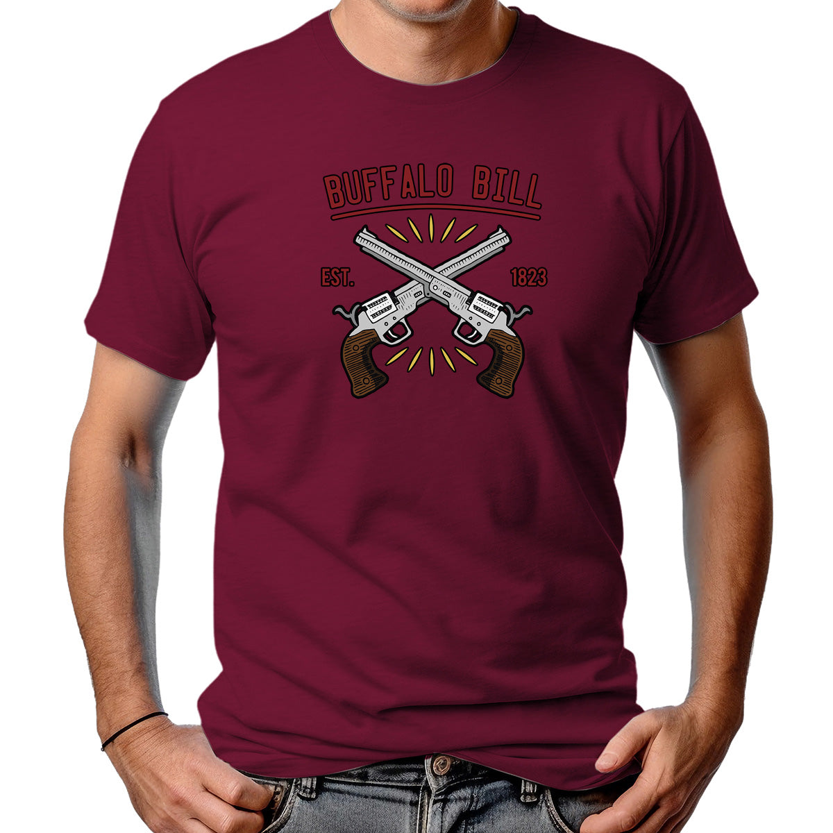 CAMISETA MASCULINA BUFFALO BILL EST. 1823