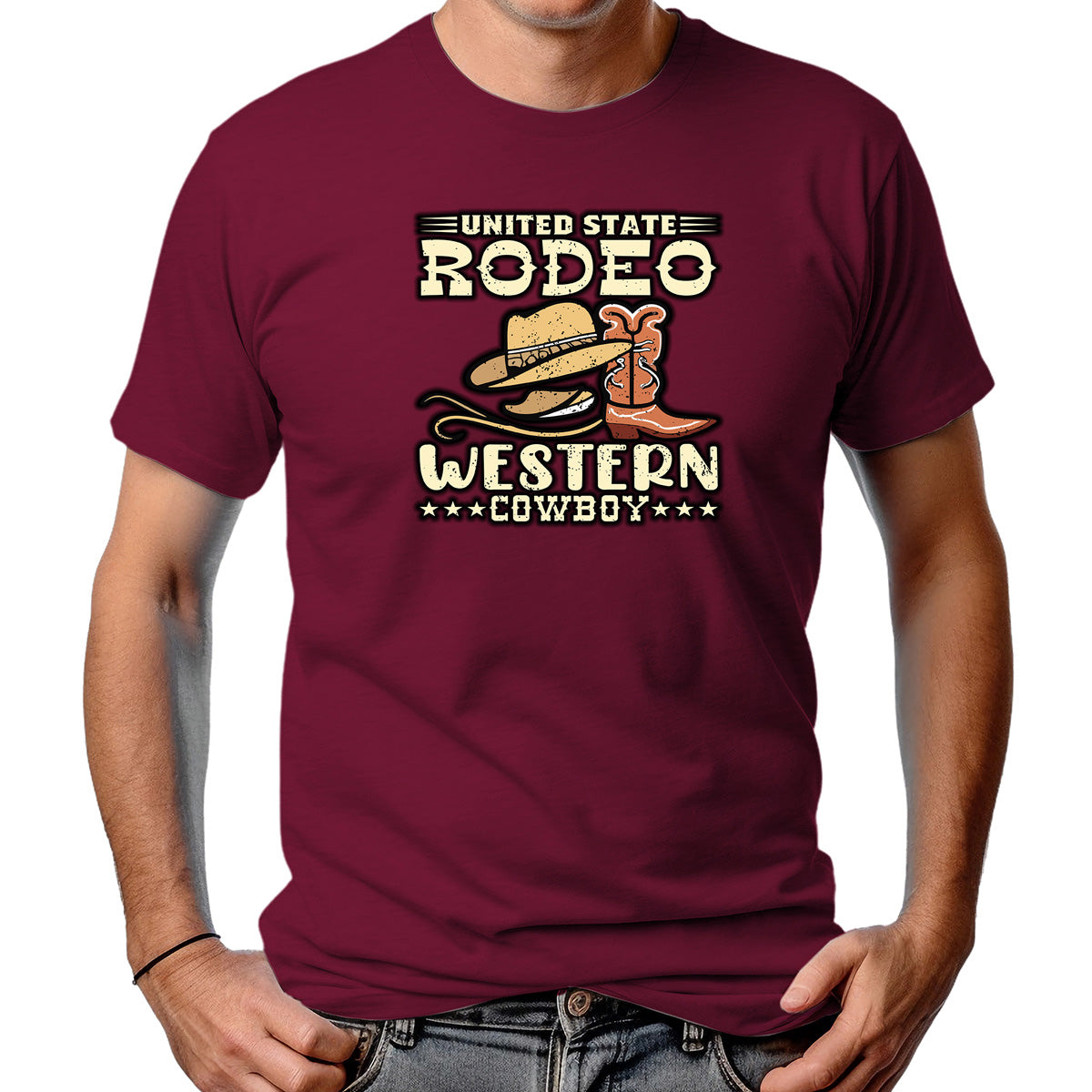 CAMISETA MASCULINA UNITED STATE RODEO