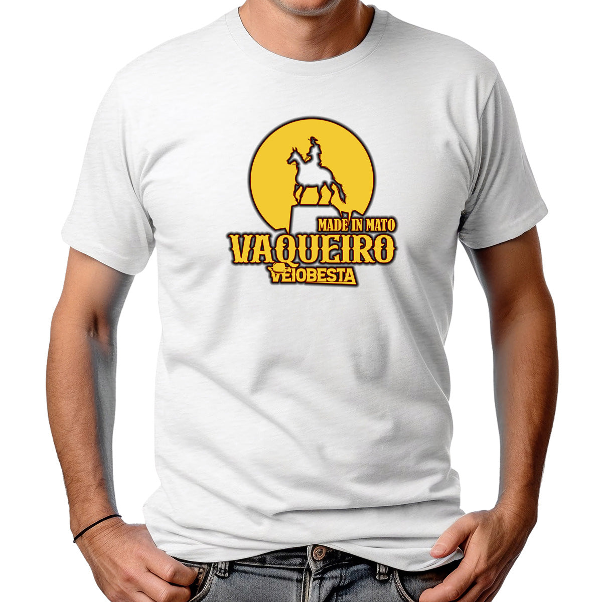 CAMISETA MASCULINA MADE IN MATO VAQUEIRO