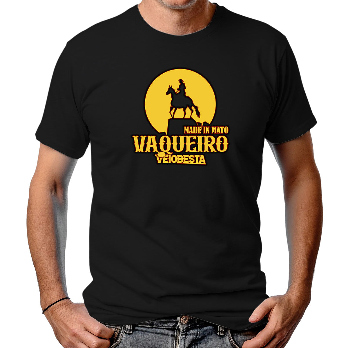 CAMISETA MASCULINA MADE IN MATO VAQUEIRO