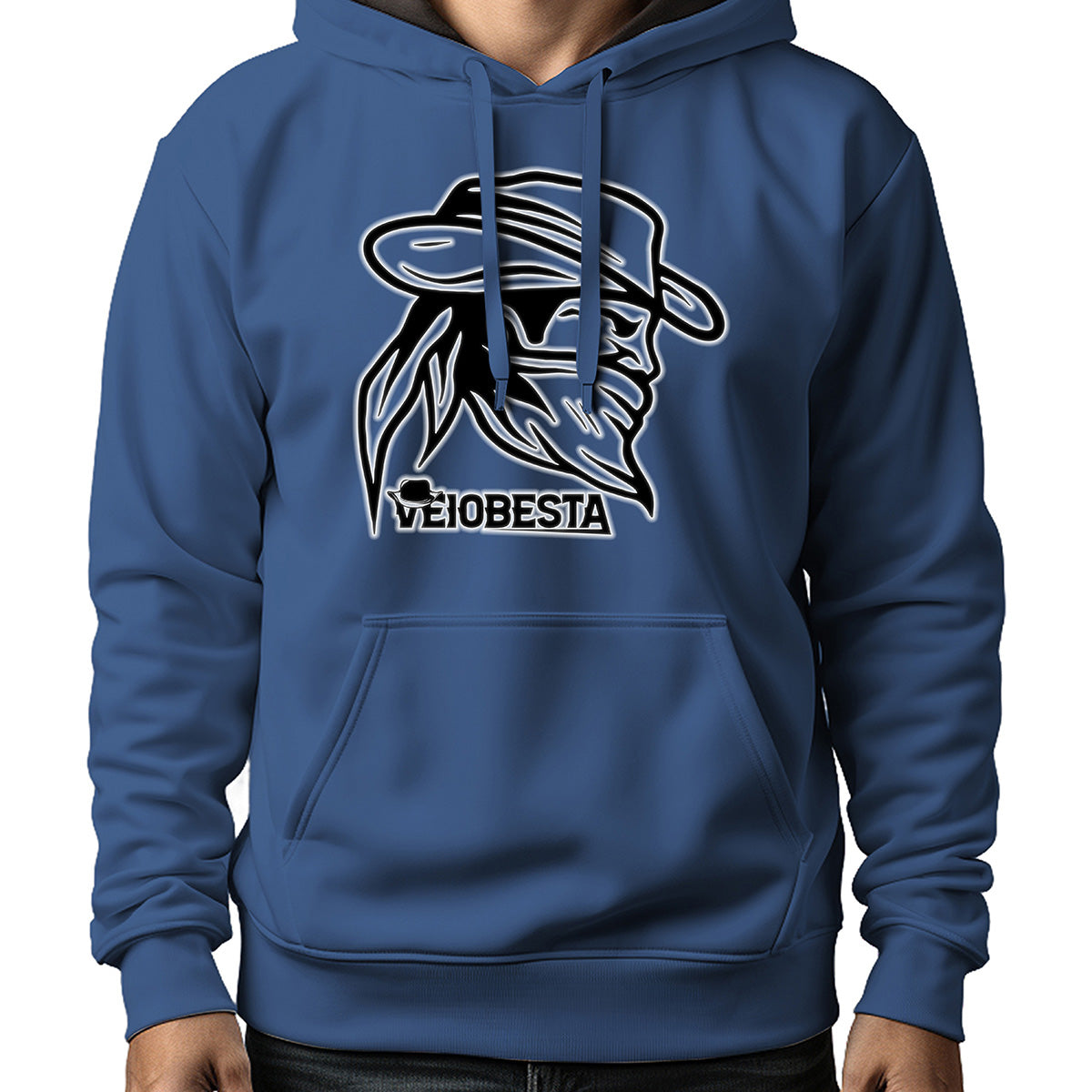 MOLETOM MASCULINO COWBOY VEIOBESTA INDÍGENA