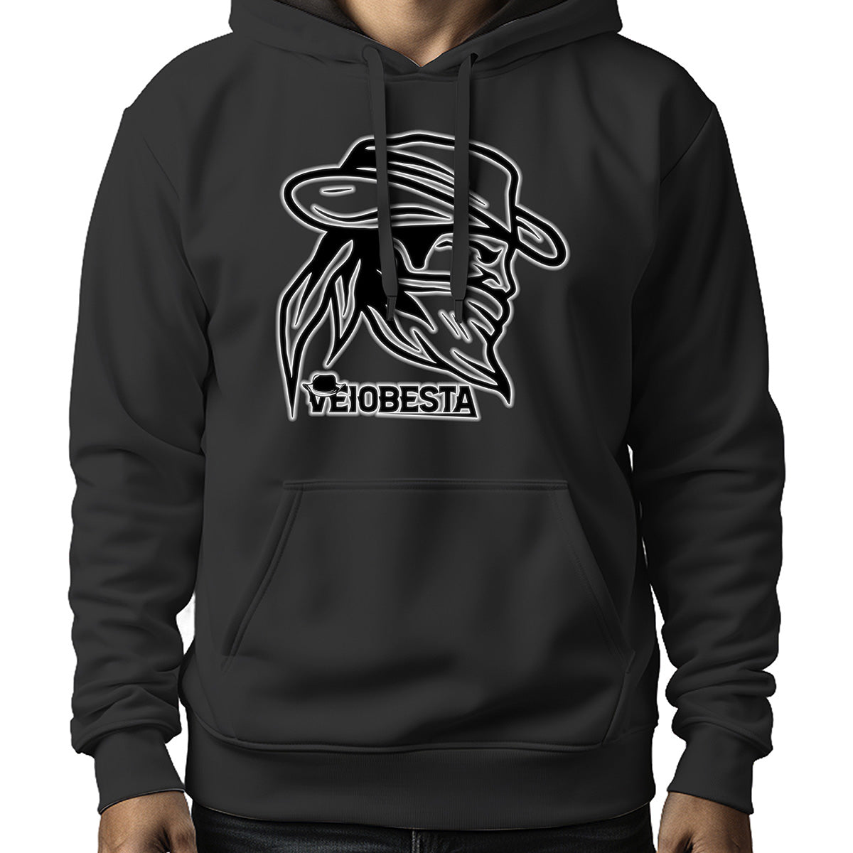 MOLETOM MASCULINO COWBOY VEIOBESTA INDÍGENA