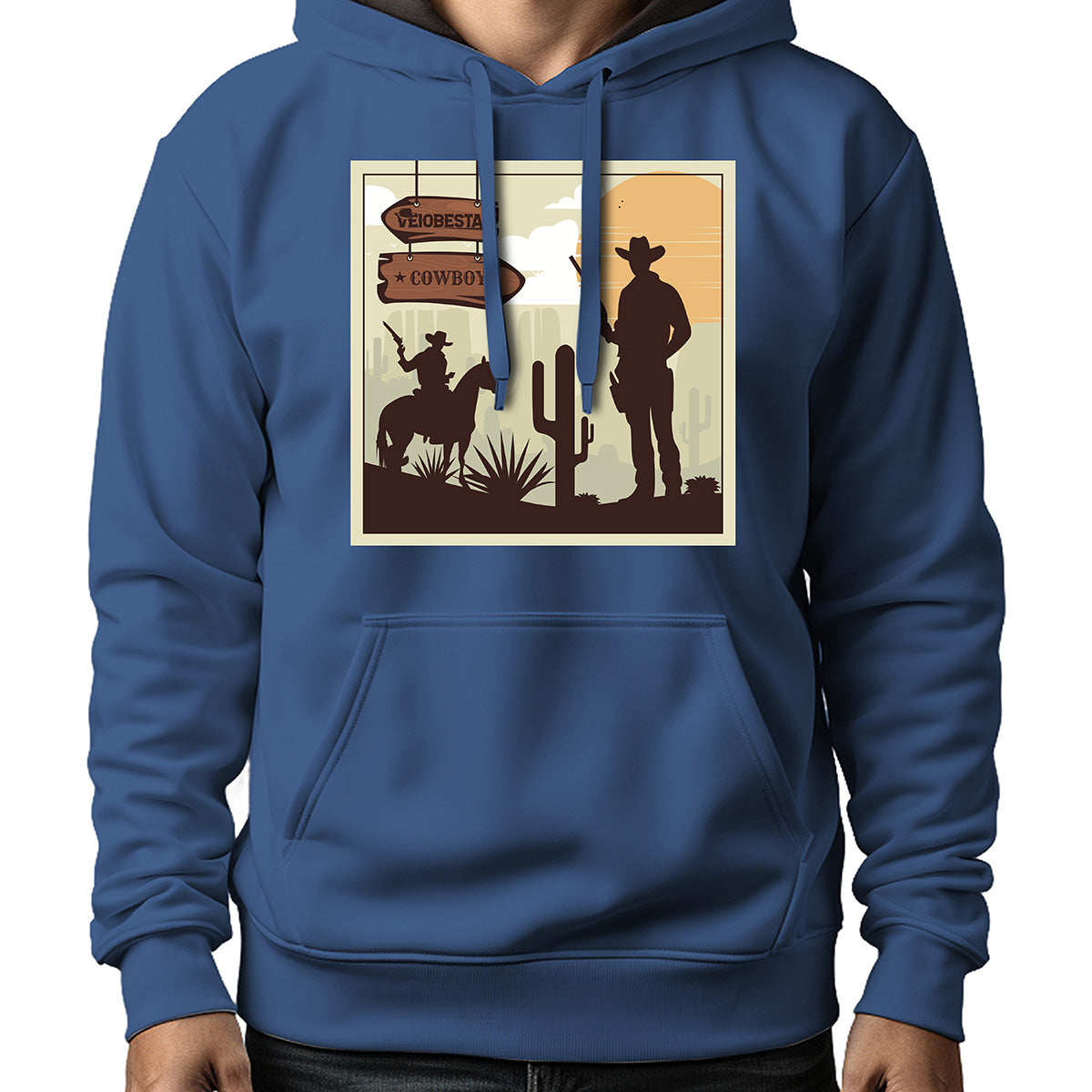 MOLETOM MASCULINO ESTRADA COWBOY VEIOBESTA