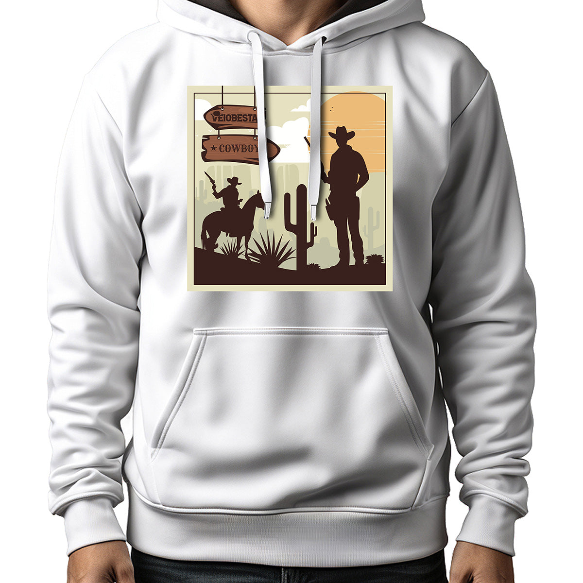 MOLETOM MASCULINO ESTRADA COWBOY VEIOBESTA